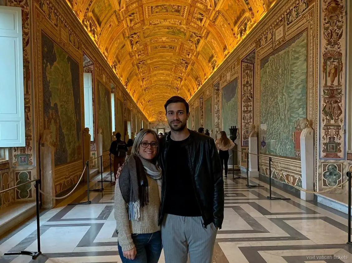 Galería de los Museos Vaticanos incluida en la entrada sin colas