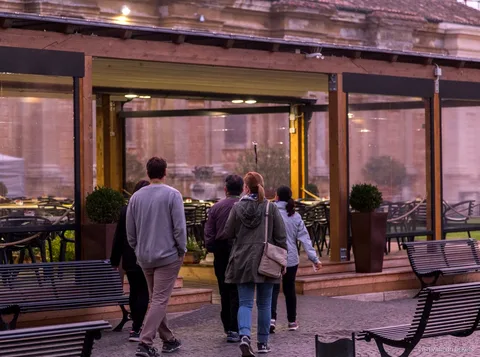 Colazione a buffet servita dentro i Musei Vaticani