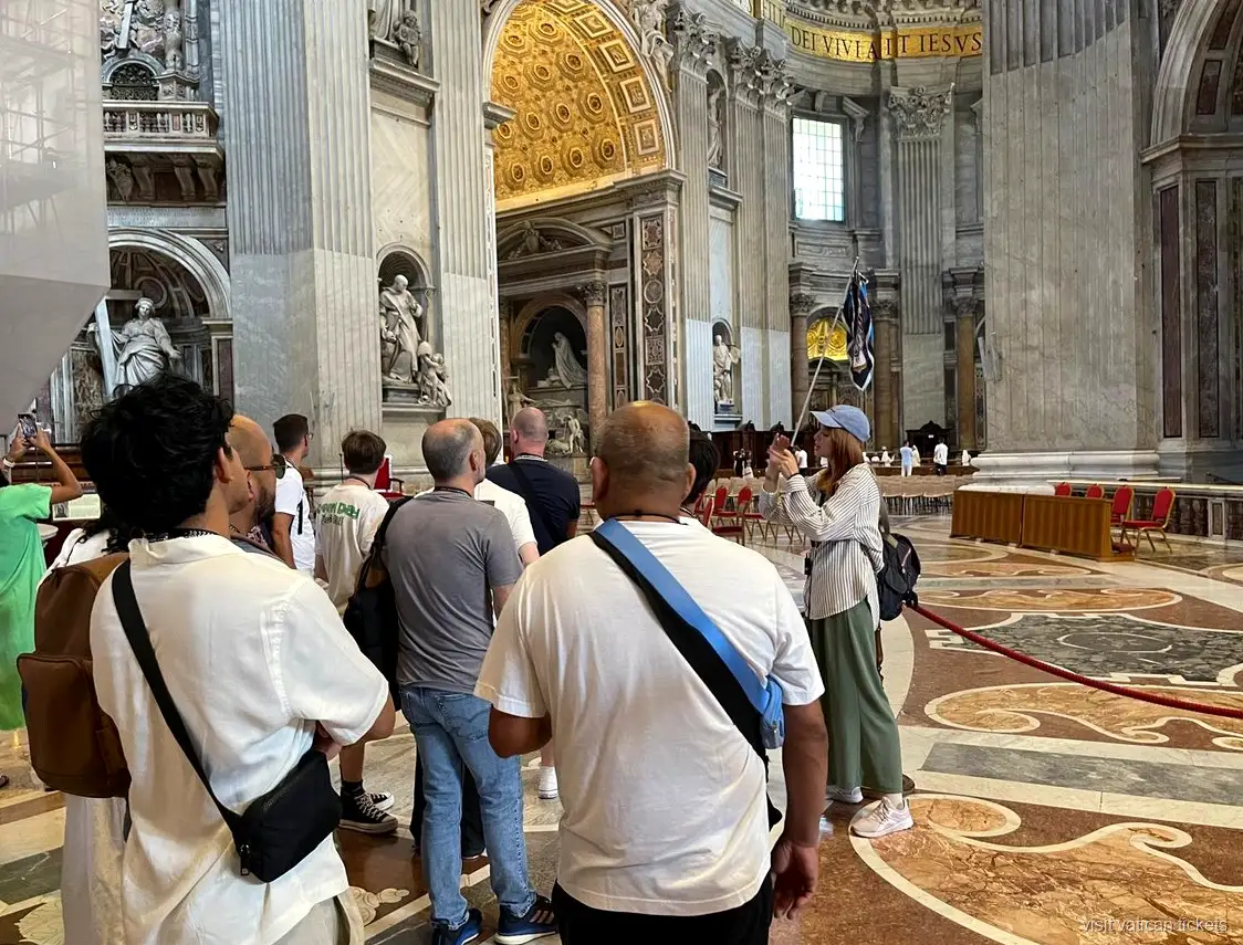 St. Peter's Dome climb view over Vatican City