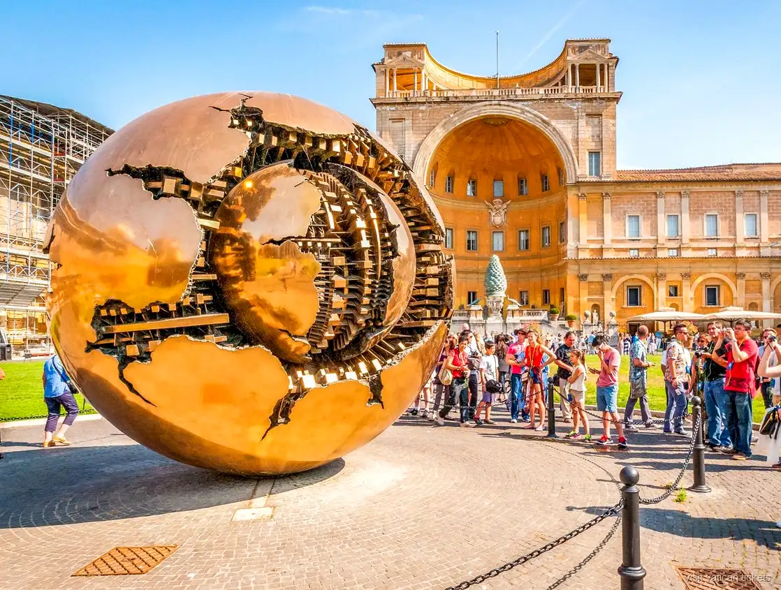 Landkartengalerie auf der offiziellen Vatikanische Museen Tour