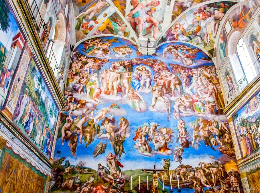 Visita a la Capilla Sixtina en el tour oficial de los Museos Vaticanos